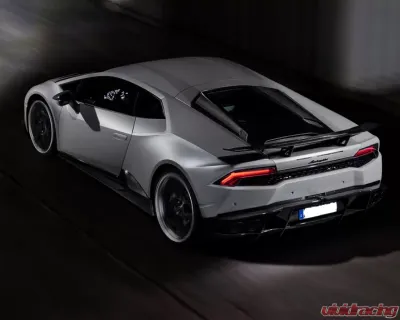 Novitec Visible Carbon Rear Lip Spoiler Lamborghini Huracan - L6 222 26