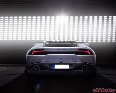 Novitec Visible Carbon Rear Lip Spoiler Lamborghini Huracan - L6 222 26