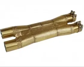 Novitec Exhaust Replacement Pipe X-Pipe System Gold Plated Ferrari Monza SP1|SP2 2018-2034