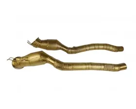 Novitec Gold-Plated Sport Metal Catalysts Set Ferrari 812 Superfast | GTS 2018-2022