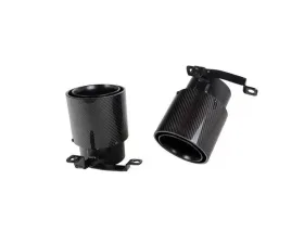 Novitec Carbon-Stainless Steel Tailpipes Carbon Glossy Ferrari F8 Tributo | Spider 2020+