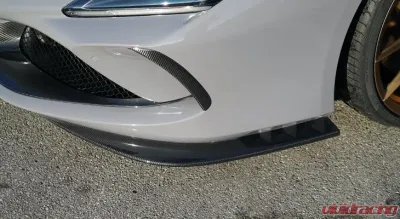 Novitec Front Lip Spoiler Primed Carbon Fiber Ferrari F8 Tributo | Spider 2020+ - F6 444 01