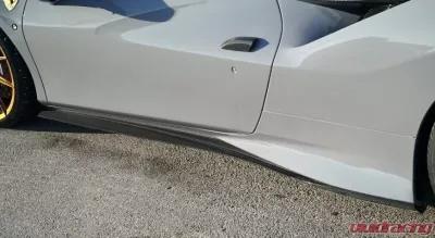 Novitec Side Panels Primed Carbon Fiber Ferrari F8 Tributo | Spider 2020+ - F6 444 03