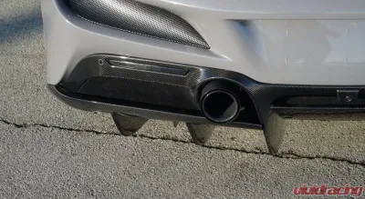 Novitec Diffuser Attachment Visible Carbon Fiber Ferrari F8 Tributo | Spider 2020+ - F6 444 36