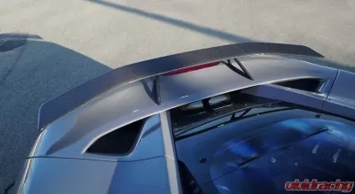 Novitec Rear Wing Primed Carbon Fiber Ferrari F8 Tributo | Spider 2020+ - F6 444 07