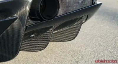 Novitec Diffuser Fins Visible Carbon Fiber Ferrari F8 Tributo | Spider 2020+ - F6 444 55