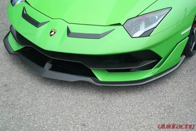 Novitec Visible Carbon Front Spoiler Lip Lamborghini Aventador SVJ 2020+ - L6 111 90