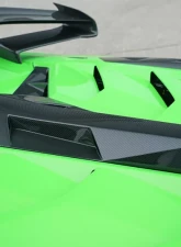 Novitec Visible Carbon Roof Air Scoop for Lamborghini Aventador SVJ 2020+                                     - L6 111 93 - Image 2