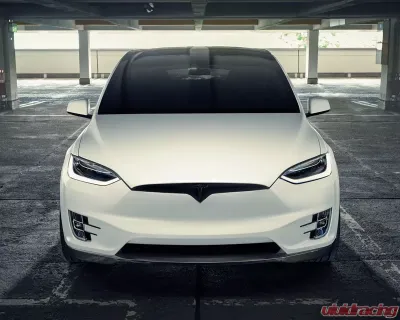 Novtiec Carbon Fiber Front Lip Spoiler Tesla Model X 2015+ - T6 X00 40