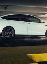 Novitec Carbon Fiber Side Skirts Tesla Model X 2015+                                     - T6 X00 41 - Image 5