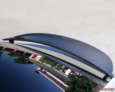 Novitec Carbon Fiber Rear Spoiler Tesla Model X w/Static OEM Spoiler 2015+ - T6 X00 43