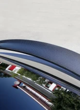 Novitec Carbon Fiber Rear Spoiler Tesla Model X w/o Static OEM Spoiler 2015+                                     - T6 X00 44 - Image 2