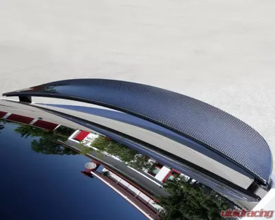 Novitec Carbon Fiber Rear Spoiler Tesla Model X w/o Static OEM Spoiler 2015+ - T6 X00 44