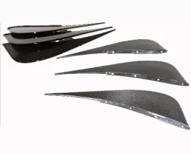 Novitec Carbon Rear Diffuser Fins Ferrari 458 Italia | Spider 2010-2015