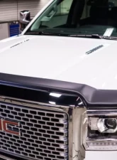 EGR Matte Black Superguard Style Hood Shield GMC Sierra 2014-2019                                     - 301585 - Image 2