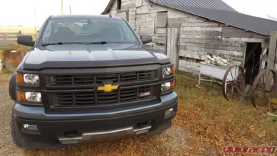 EGR Matte Black Superguard Style Hood Shield Chevrolet Silverado LD 2016-2018 - 301675