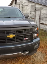 EGR Matte Black Superguard Style Hood Shield Chevrolet Silverado LD 2016-2018                                     - 301675 - Image 3