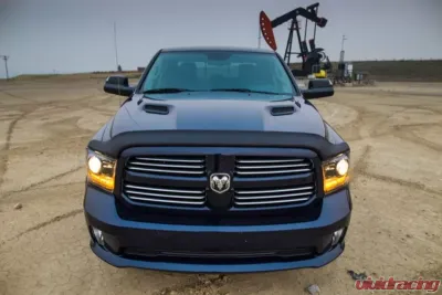 EGR Matte Black  Superguard Style Hood Shield Dodge Ram 1500 2009-2019 - 302655
