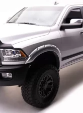 EGR Matte Black Superguard Style Hood Shield Dodge Ram HD 2010-2021                                     - 302855 - Image 3