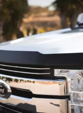 EGR Matte Black Superguard Style Hood Shield Ford F-250|F-350 2017-2021                                     - 303915 - Image 2