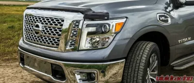EGR Dark Smoke Superguard Style Hood Shield Nissan Titan XD 2016-2020 - 305901