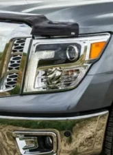 EGR Dark Smoke Superguard Style Hood Shield Nissan Titan XD 2016-2020                                     - 305901 - Image 2