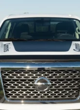 EGR Dark Smoke Superguard Style Hood Shield Nissan Titan XD 2016-2020                                     - 305901 - Image 3