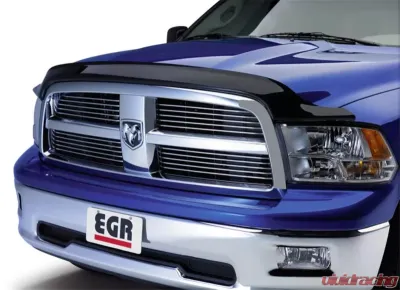 EGR Dark Smoke Aerowrap Style Hood Shield Dodge Ram 1500 2009-2019 - 392651