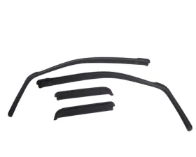 EGR Dark Smoke In-Channel Style 4pc Window Visors Chevrolet Colorado | GMC Canyon Crew Cab 2015-2020