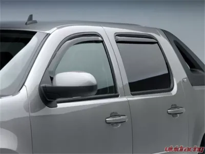 EGR Dark Smoke In-Channel Style 4pc Window Visors Chevrolet Suburban | GMC Yukon XL 2007-2013 - 571701