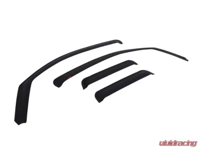 EGR Matte Black In-Channel Style 4pc Window Visors Chevrolet Silverado Crew Cab 2007-2012 - 571705