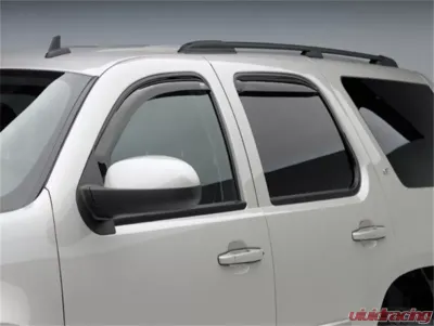 EGR Dark Smoke In-Channel Style 4pc Window Visors Chevrolet Tahoe | GMC Yukon 2007-2014 - 571801