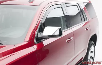 EGR Dark Smoke In-Channel Style 4pc Window Visors Chevrolet Tahoe | GMC Yukon 2015-2020 - 571861