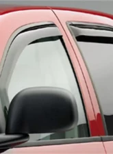 EGR Dark Smoke In-Channel Style 4pc Window Visors Dodge F/S Pickup Quad Cab New Body 2002-2008                                     - 572451 - Image 2