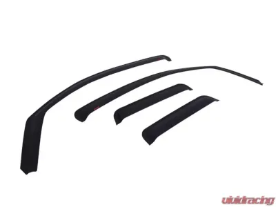 EGR Matte Black In-Channel Style 4pc Window Visors Dodge Ram 1500 Quad Cab 2009-2019 - 572655