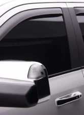 EGR Matte Black In-Channel Type 4pc Window Visors Dodge Ram Pickup Crew Cab 2009-2019                                     - 572755 - Image 2