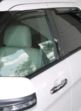 EGR Dark Smoke In-Channel Style 4pc Window Visors Ford Explorer 2011-2019                                     - 573631 - Image 2