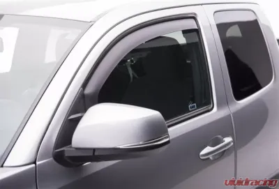 EGR Matte Black In-Channel Style 4pc Window Visors Toyota Tacoma Crew Cab 2015-2020 - 575085