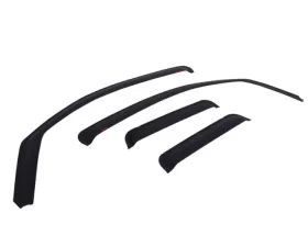 EGR Matte Black In-Channel Style 4pc Window Visors Toyota Tundra Double Cab 2007-2020
