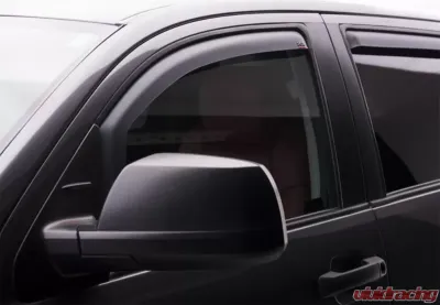 EGR Matte Black In-Channel Style 4pc Window Visors Toyota Tundra Double Cab 2007-2020 - 575095
