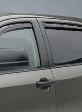 EGR Dark Smoke In-Channel Style 4pc Window Visors Toyota Tundra Crewmax 2007-2020                                     - 575191 - Image 2