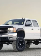 EGR Matte Black Bolt-On Style Fender Flares Set Chevrolet Silverado w/ 6-8ft Bed 2007-2013                                     - 791505 - Image 2