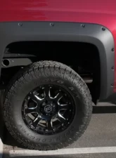 EGR Matte Black Bolt-On Style Fender Flares Set Chevrolet Silverado w/ 6-8ft Bed 2014-2018                                     - 791575 - Image 4