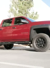 EGR Matte Black Bolt-On Style Fender Flares Set Chevrolet Silverado w/ 6-8ft Bed 2014-2018                                     - 791575 - Image 5