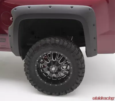 EGR Matte Black Bolt-On Style Fender Flares Set Chevrolet Silverado 1500 w/ 5ft Bed 2014-2018 - 791675