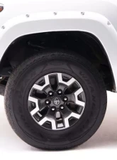 EGR Super White Bolt-On Look Color Match Fender Flares Set Toyota Tacoma w/ Mudflap 2016-2020                                     - 795084-040 - Image 3