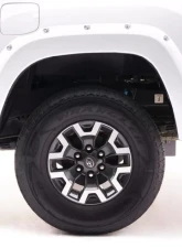 EGR Super White Bolt-On Look Color Match Fender Flares Set Toyota Tacoma w/ Mudflap 2016-2020                                     - 795084-040 - Image 4
