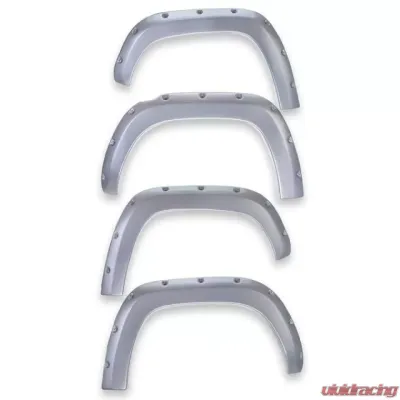 EGR Silver Sky Bolt-On Look Color Match Fender Flares Set Toyota Tacoma w/ Mudflap 2016-2020 - 795084-1D6
