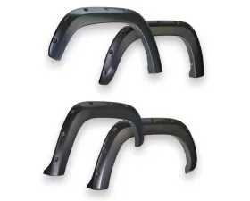 EGR Magnetic Gray Bolt-On Look Color Match Fender Flares Set Toyota Tacoma w/ Mudflap 2016-2020