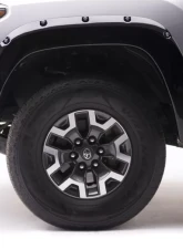 EGR Black Bolt-On Look Color Match Fender Flares Set Toyota Tacoma w/ Mudflap 2016-2020                                     - 795084-202 - Image 3